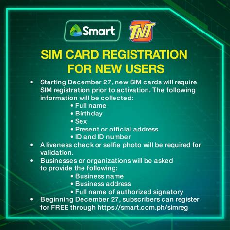 register smart sim card philippines|sim card registration tnt.